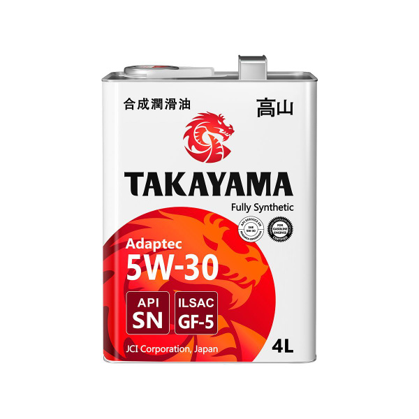 Масло Takayama 5w30 4л Купить