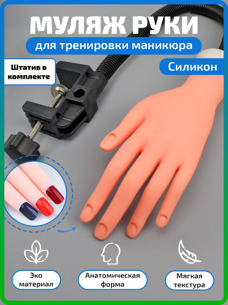 Тренировочная модель для маникюра Техноопт-Рука2 - купить по выгодной ...
