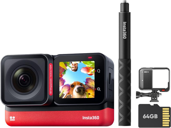 Экшн-камера Insta360 Водонепроницаемая экшн-камера на 360 градусов ONE ...