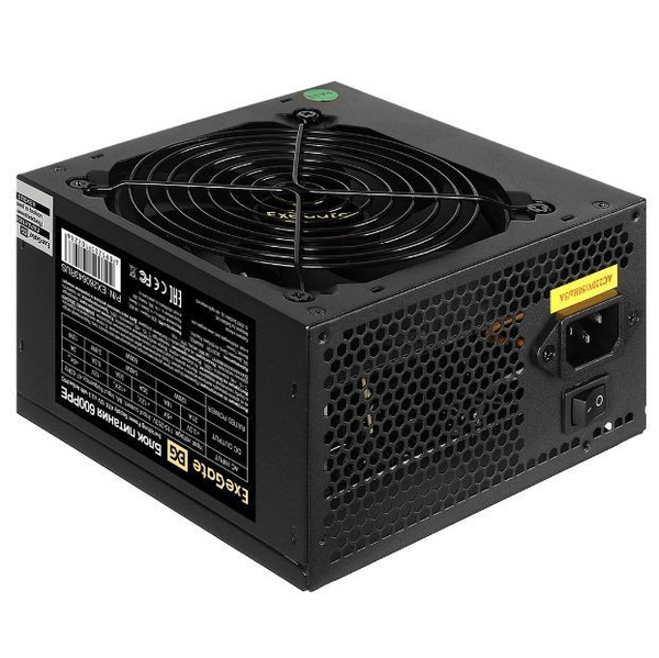 Блок питания для компьютера ATX 600 Вт Exegate 600PPE EX260643RUS ...