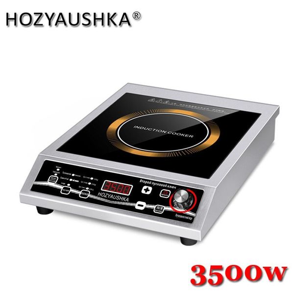 Индукционная плита, HOZYAUSHKA, 3500 Вт, защита от царапин и трения ...