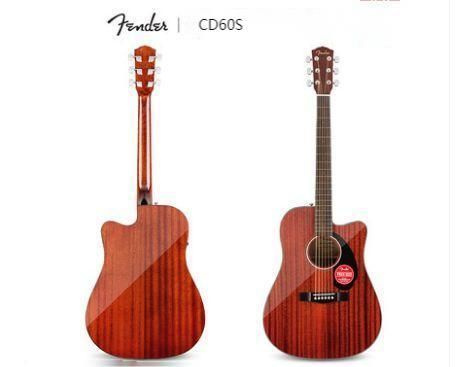 Акустическая гитара Fender CD-60S деревянная гитара - купить с ...