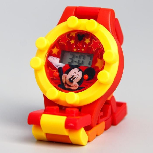 Детские часы наручные лего Disney Микки Маус и друзья, электронные, с ...