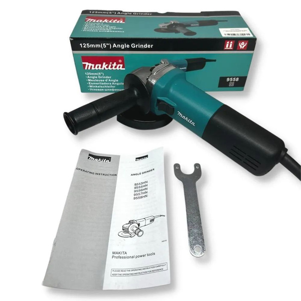 Шлифмашина угловая Шлифовальная угловая машина (Болгарка) Makita 9558HN ...