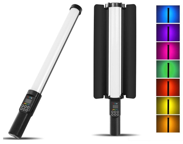 Светодиодная лампа палка разноцветная RGBW light stick YB130 на ...