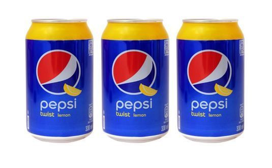 Газированный напиток Pepsi Twist Lemon Пепси Твист Лимон 3 шт * 330 мл ...
