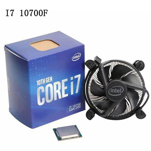 Процессор Intel i710700f Core i7 10-го поколения, BOX (с кулером), 8 яд ...