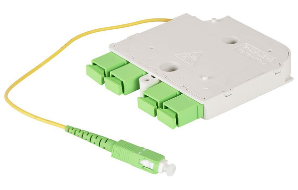 Однорежимный волоконно-оптический сплиттер Ftth SC APC 1-4 PLC - купить ...
