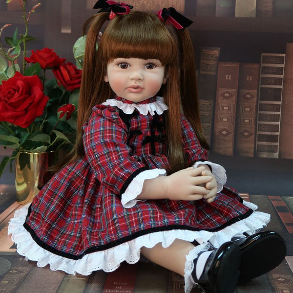 Кукла Реборн 60cm /силиконовая Игрушка Пупс /девушка - купить с ...