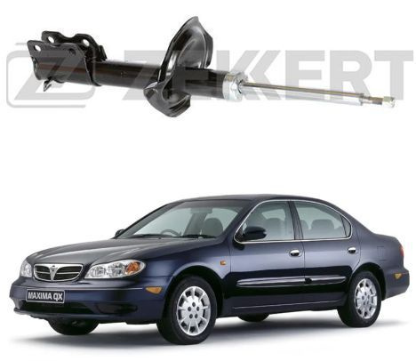 Амортизаторs передние лев/прав цена за (комплект 2шт) на Nissan Cefiro ...