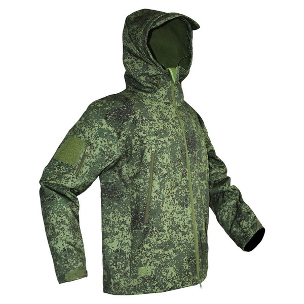 Куртка камуфляжная, размер 50, 52 (XL), Демисезон, цвет зеленый ...
