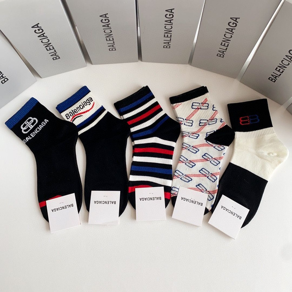 Носки Balenciaga, 5 пар - купить с доставкой по выгодным ценам в ...