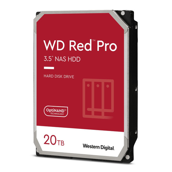 20 ТБ Внутренний жесткий диск Western Digital WD Red Pro (WD Red Pro ...