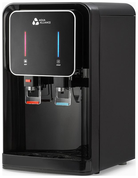 Пурифайер-проточный кулер для воды Aquaalliance A65s-TC (00441) black ...