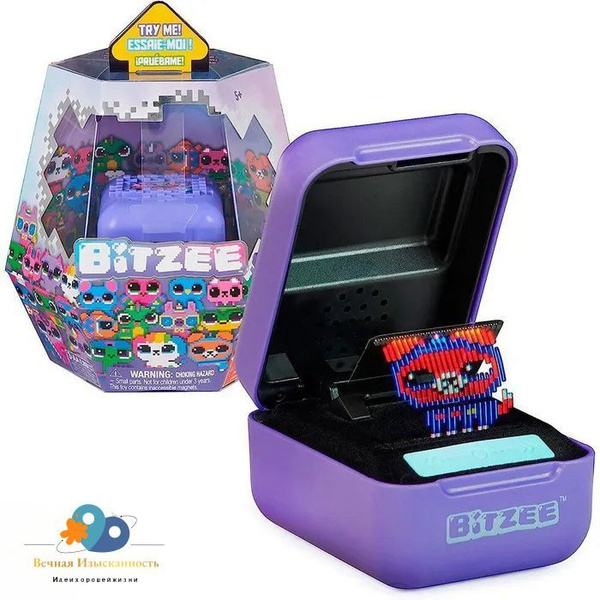 Интерактивная игрушка Bitzee цифровой питомец и чехол,виртуальные ...