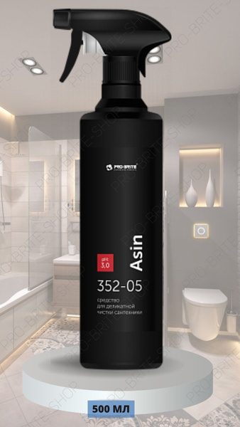 Средство для деликатной чистки сантехники PRO-BRITE ASIN, 500 МЛ ...