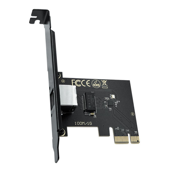 Сетевая карта Гигабитная сетевая карта PCI-E-RJ45, сетевой порт ...