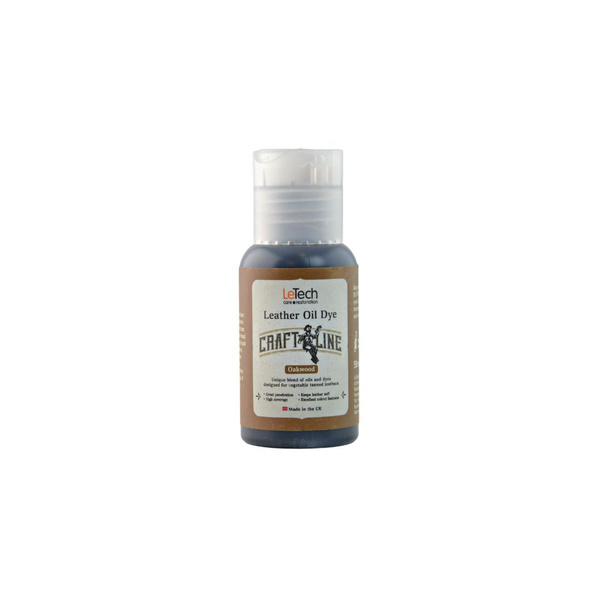 Проникающая масляная краска для кожи растительного дубления, анилиновая ...