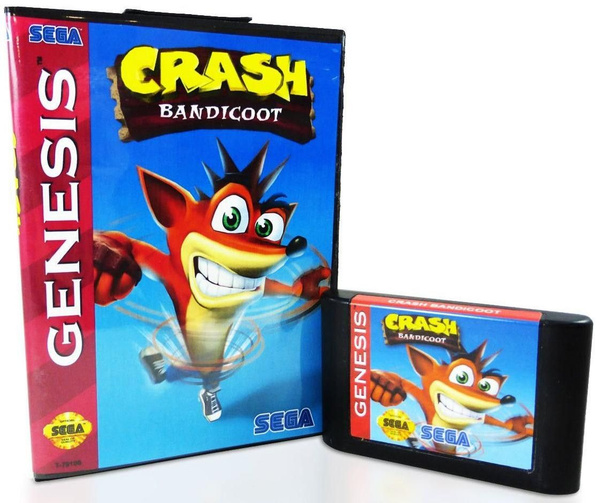Игра Крэш Бандикут Crash Bandicoot (16 bit, Английская версия) купить ...