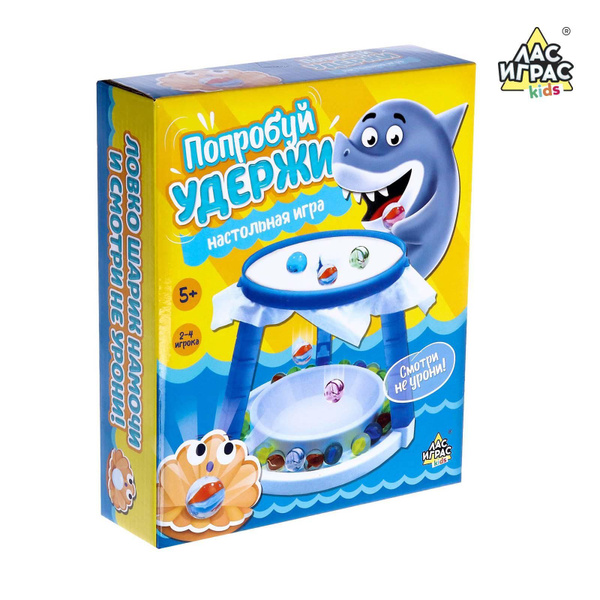 Настольная игра на аккуратность и ловкость ЛАС ИГРАС "Попробуй удержи ...