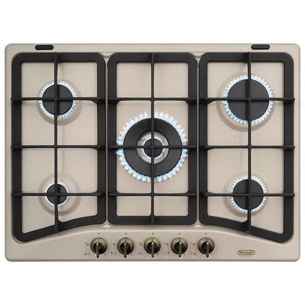 Варочные панели газ - металл (75 см) DeLonghi OWF 57 PRO RUS купить по ...