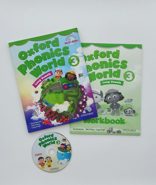 Характеристики Oxford Phonics World 3. Student Book + Workbook + CD ...