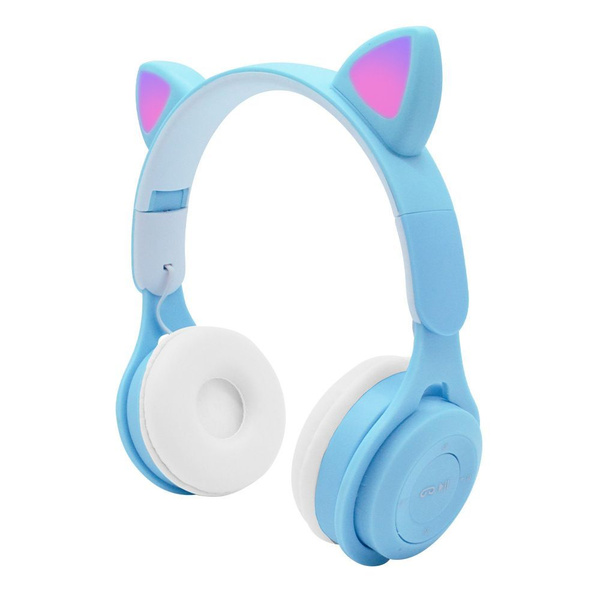 Bluetooth-гарнитура Наушники с кошачьими ушами - купить по выгодной ...