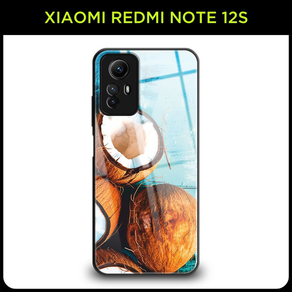Стеклянный чехол на Xiaomi Redmi Note 12S / Сяоми Редми Нот 12S с ...