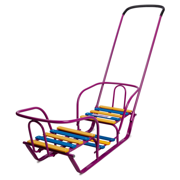 Санки для двойни Nika - Санки двойняшки (СД), Сиреневый (СД/СН2 ...