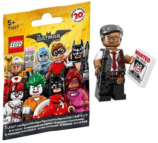 Минифигурка КОМИССАР ГОРДОН Lego Commissioner Gordon, The LEGO Batman ...