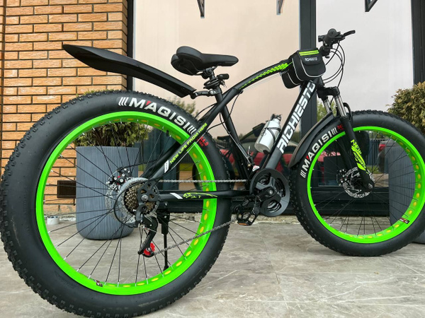 Велосипед горный Fatbike Richiesto 26 Взрослый Подростковый Всесезонный ...