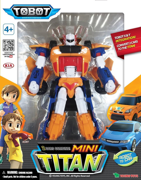 Игрушка Робот / Tobot Трансформер Мини Титан / 23 см. - купить с ...