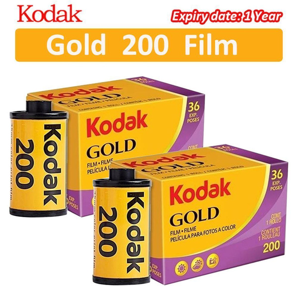 Фотопленка Kodak Gold 200 ISO 200, 35 мм 135/36 (36 кадров) 2 шт ...