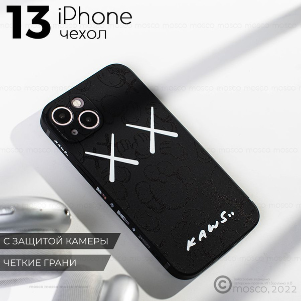 Чехол на айфон 13 с принтом, iphone 13, защита камеры - купить с ...