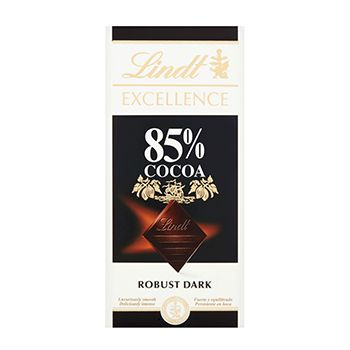 Шоколад Lindt горький Excellence 85% какао 100 г, Франция 1шт - купить ...