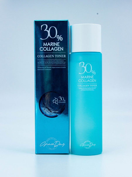 Grace Day Тонер для лица, Marine Collagen 30% Toner, с морским ...