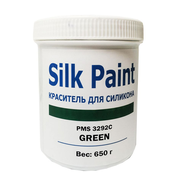 Silc Paint GREEN Краситель жидкий силикон цв. зелёный 650 гр. - купить ...