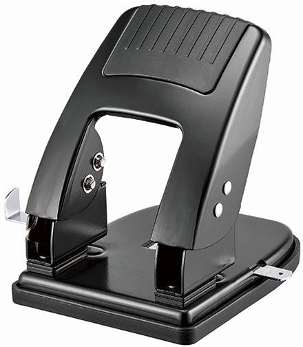 Дырокол Kw-Trio Cool Heavy Duty 09865BLACK макс.:40лист. металл черный ...