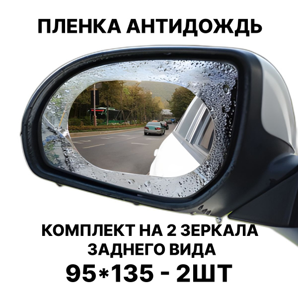 Пленка антидождь на зеркала / Водоотталкивающая пленка на зеркала ...