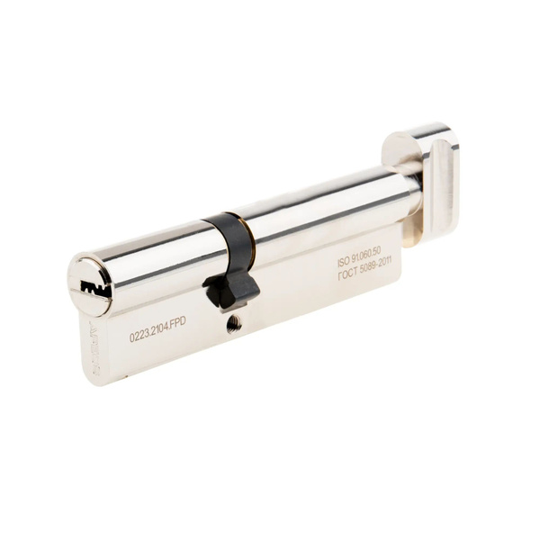 Цилиндровые механизмы Apecs Pro LM-105(45/60C)-C-NI 105 мм, ключ ...