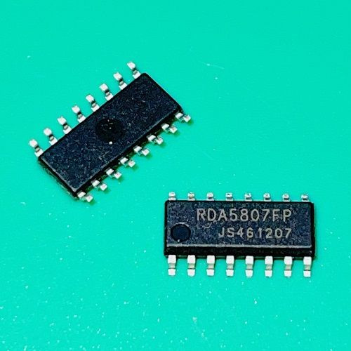 Микросхема RDA5807FP заводское качество - купить с доставкой по ...