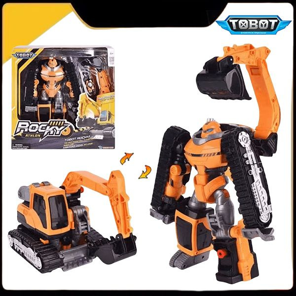 Робот Трансформер Tobot,Loki Тобот квантовый стелс Детективы Галактики ...