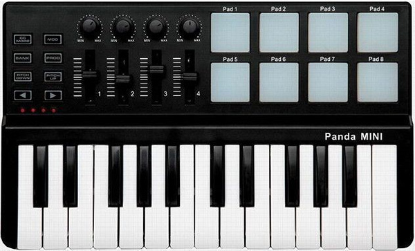 MIDI-клавиатура, синтезатор 25 клавиш LAudio PandaminiC, midi ...