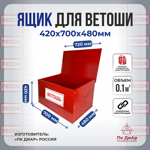 Ящик для ветоши сборно-разборный - купить с доставкой по выгодным ценам ...