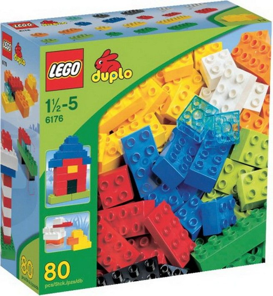 Конструктор LEGO Duplo Базовые строительные блоки (6176) - купить с ...