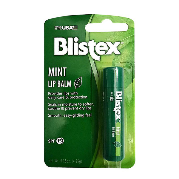 Бальзам для губ Blistex, мятный, 4 г купить на OZON по низкой цене ...