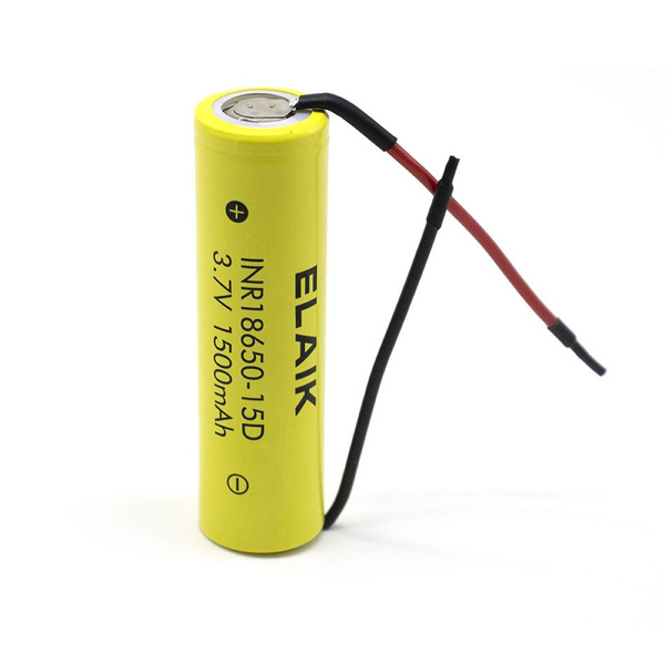 Электрический аккумулятор типа 18650 3.7V 1500mAh Зарядный литиевый ...