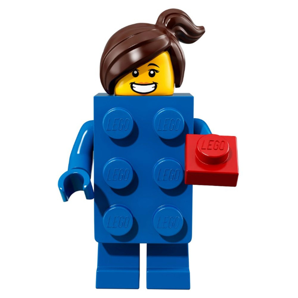 Конструктор LEGO Minifigures Series #18 71021 Девочка в костюме кубика ...