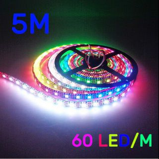 Светодиодная лента, 5В, IP30, 60 LED/m Адресная cветодиодная лента 5м ...