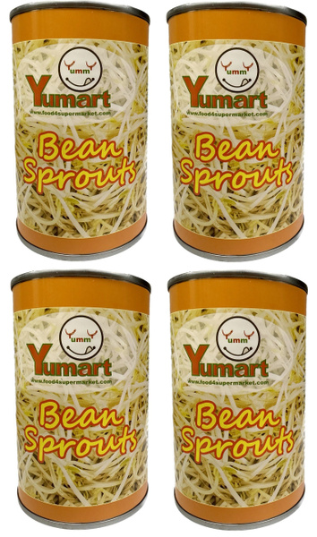Ростки бобов мунг в рассоле, Yumart, Китай, 425 г х 4шт - купить с ...
